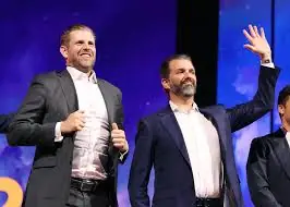 💣💸 TRUMP SONS’ DRONE FIRM PITCHES UAE ON WEAPONS DEAL! Eric & Don Jr. Cashing In